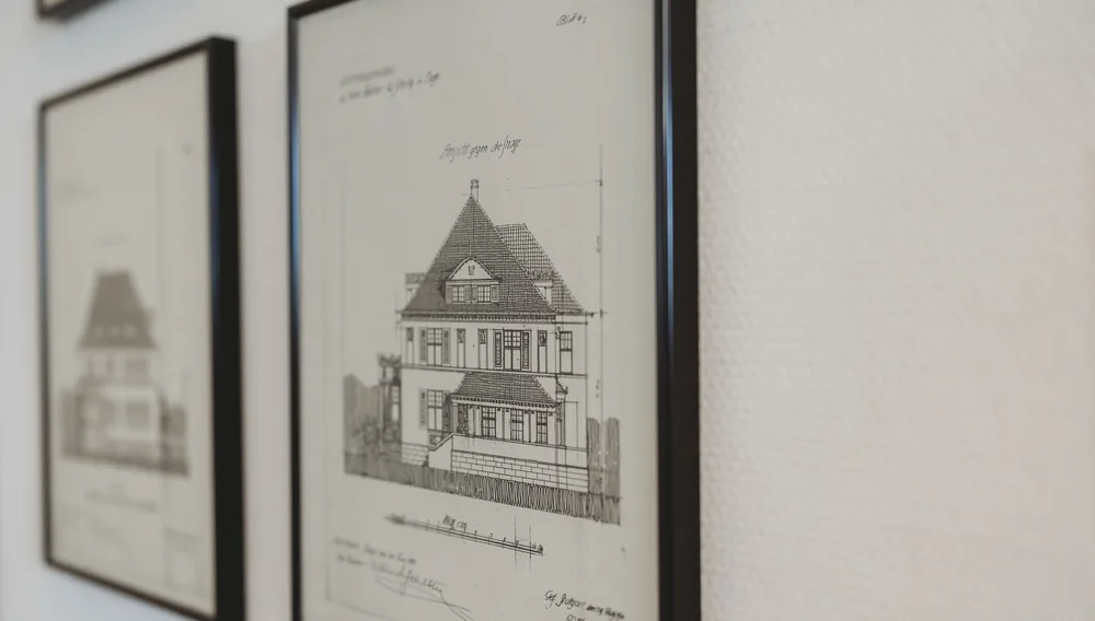 Skizzen des Standortes der Kanzlei Haag + Partner